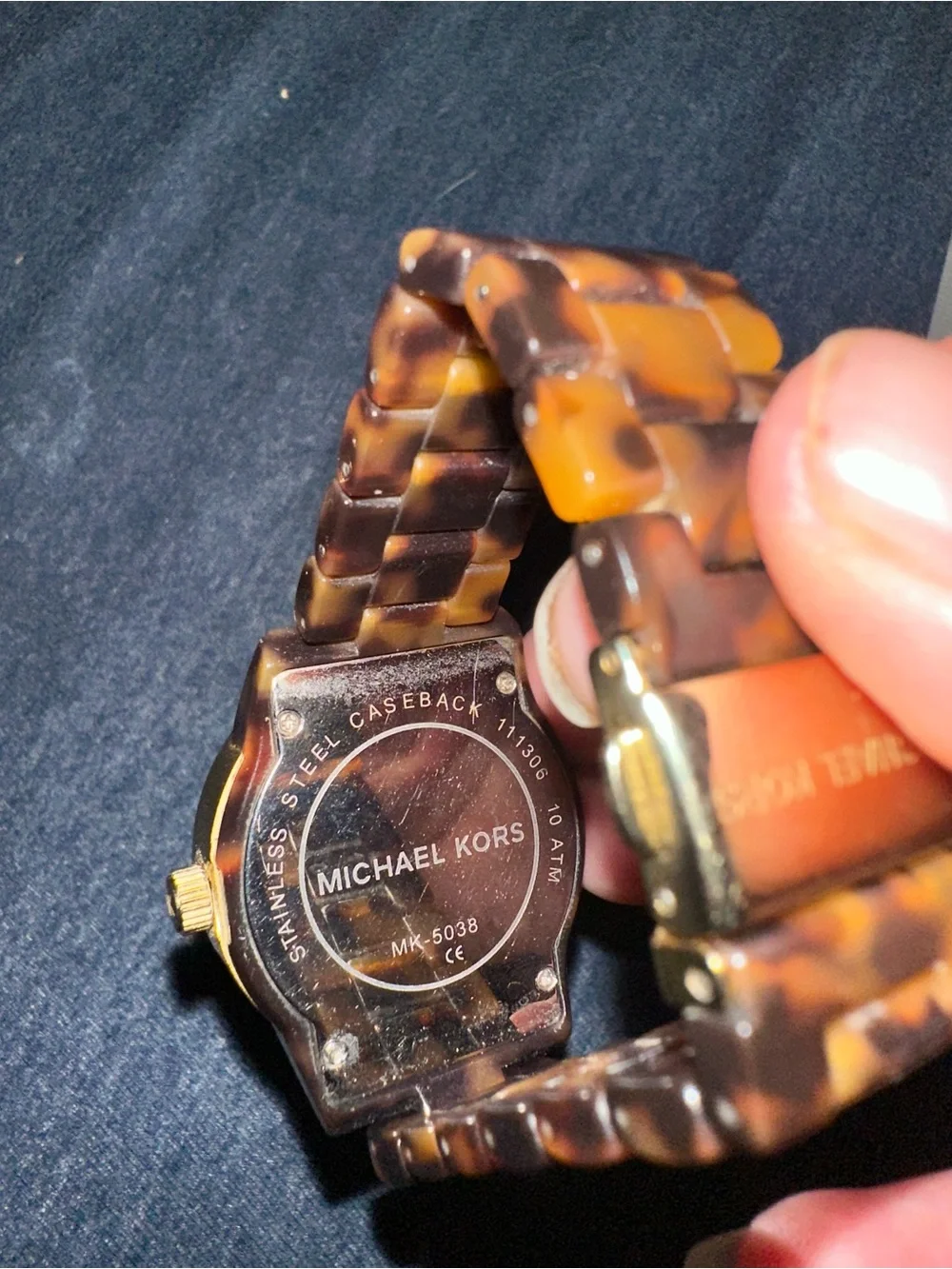 Michael Kors Jet Set Tortoiseshell Watch